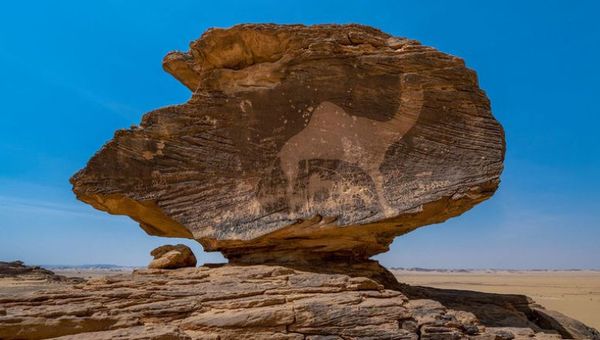Inscriptions at Hima Cultural Area depict what life was like some 7,000 years ago. Inscriptions at Hima Cultural Area depict what life was like some 7,000 years ago.