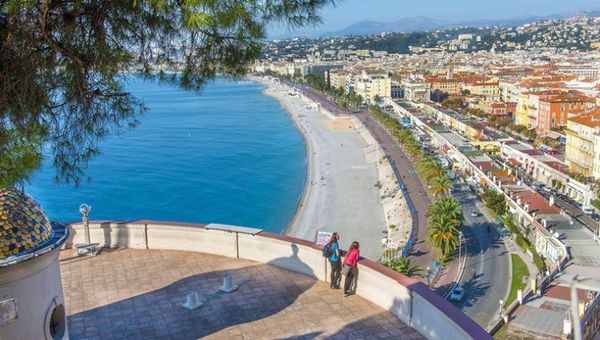 Clients can stroll the world-famous Promenade des Anglais in Nice. Clients can stroll the world-famous Promenade des Anglais in Nice.