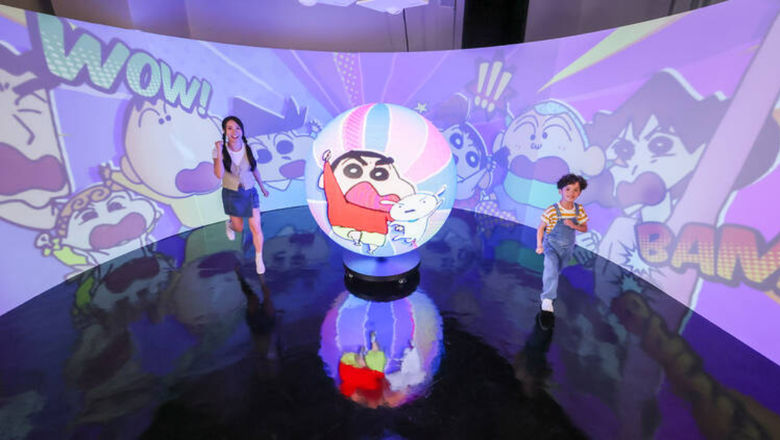 The Crayon Shinchan: Space & Time Adventure Interactive Exhibition runs at Kai Tak Mall, Hong Kong, until 31 August 2025, its first large-scale Shinchan showcase there.
