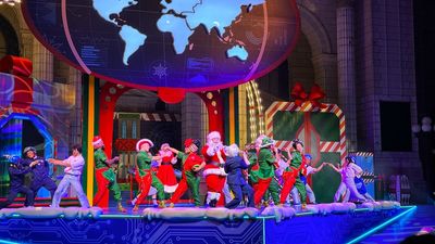 W.I.S.H. show at Universal Studios Singapore.