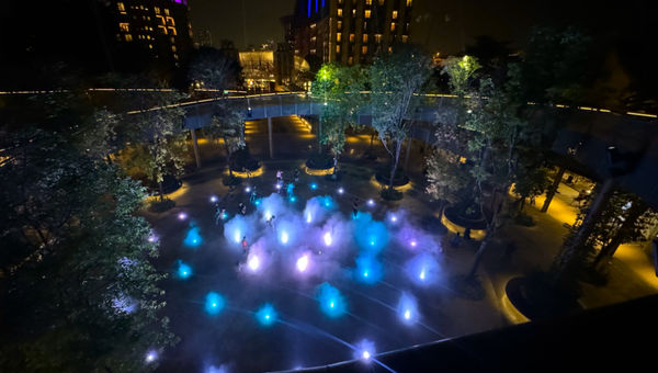 Sensoryscape’s Lookout Loop offers panoramic views of Sentosa, refreshing mist sprays, and a mist garden for cooling off. Sensoryscape’s Lookout Loop offers panoramic views of Sentosa, refreshing mist sprays, and a mist garden for cooling off.