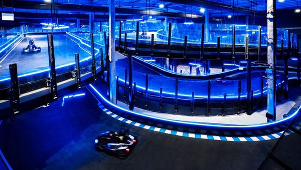 HyperDrive at The Palawan @ Sentosa is Singapore's first gamified electric go-kart circuit, combining real-life racing with virtual gaming.