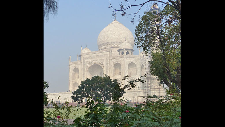 The Taj Mahal’s white marble is losing its lustre.
