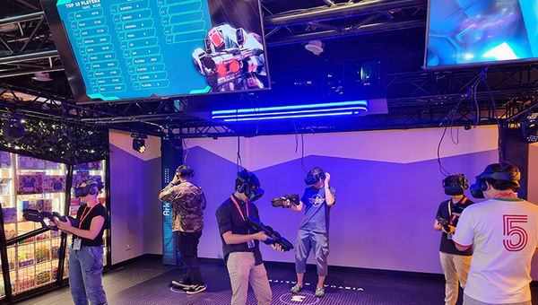 The Arkadia VR Arena offers six unique VR games.