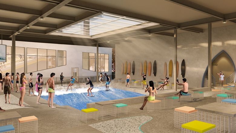 TRIFECTA Singapore boasts Asia's largest standing wave pool, providing surfers with up to 1.5-metre high waves.
