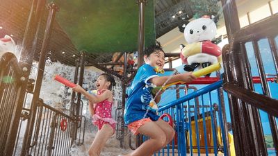 Hong Kong’s Water World Ocean Park offers inclusive fun for children of all backgrounds.