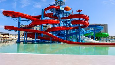Waterland is a family-friendly aqua park at Silk Road Samarkand.