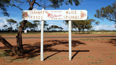 This doesn’t look like Kuala Lumpur. Plane passengers land unexpectedly in outback Australia.