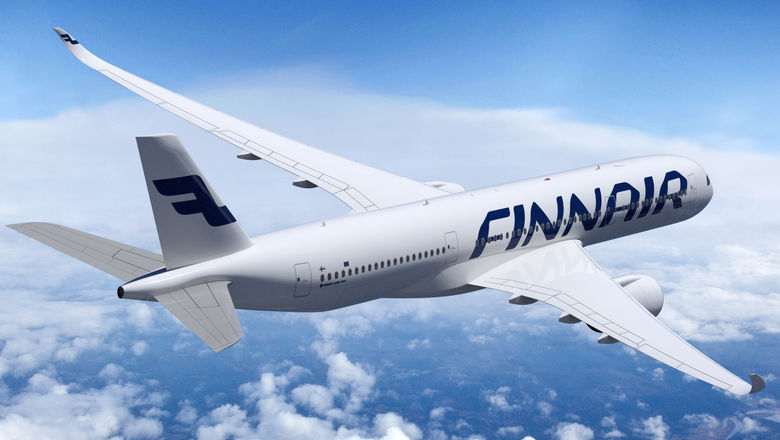 Heading for Shanghai…Finnair’s A350