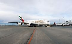 Emirates passengers spent 17 hours on board after weather, crew limits and technical issues derailed their journey.