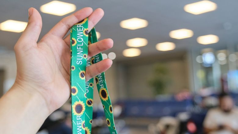 Sunflowers are a symbol of people with invisible or hidden disabilities.