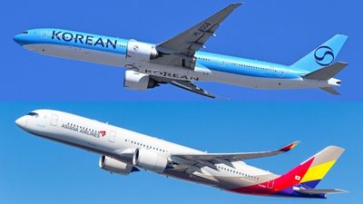 Korean Air said the merger would allow the airline to streamline overlapping routes and expand into new markets.