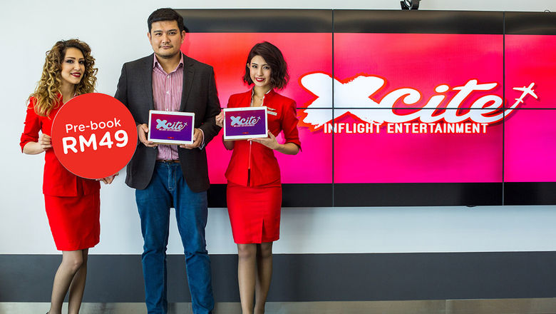 Benyamin Ismail AirAsia X CEO (centre) at Xcite launch.