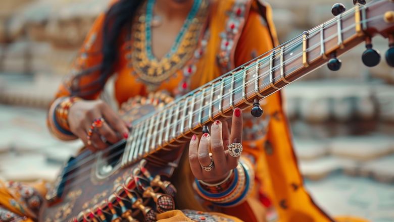 Passengers are treated to a rotating schedule of live performances at Delhi’s Indira Gandhi International Airport.