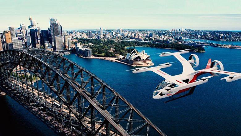 Eco-friendly electric "air taxis" by Embraer join Sydney Seaplanes fleet.