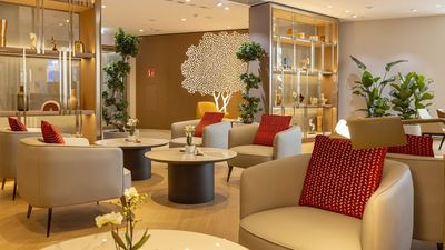 Emirates' new lounge at Munich Airport.