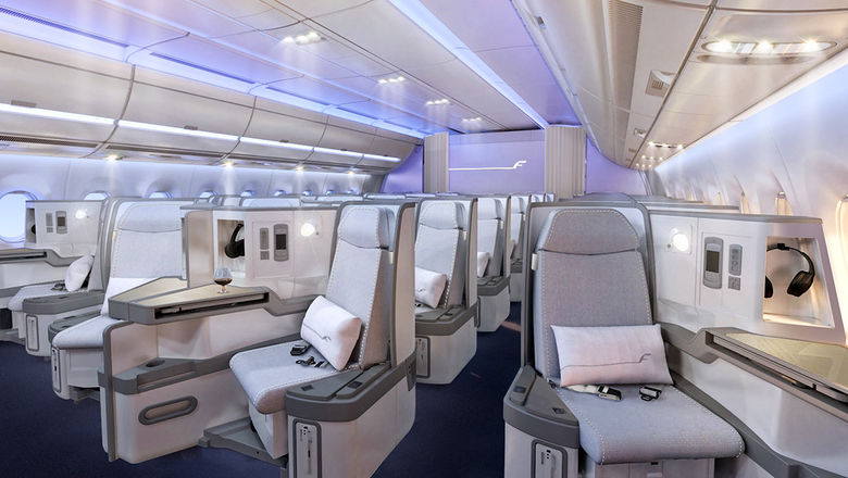 Finnair A350 XWB Business Class.