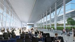 Departure facilities at T2 are expected to handle around eight million passenger trips in the first 12 months of operation.