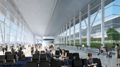 Departure facilities at T2 are expected to handle around eight million passenger trips in the first 12 months of operation.