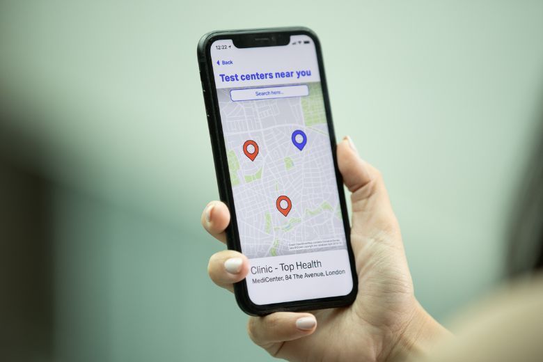 Passengers will receive results straight from the lab and into the app.