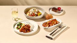 Business Class long-haul travellers will also get a wider choice of main courses.