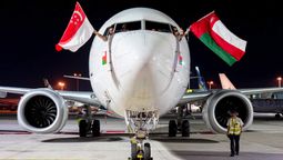 Oman Air celebrated its inaugural Muscat to Singapore flight on 2 July 2026.