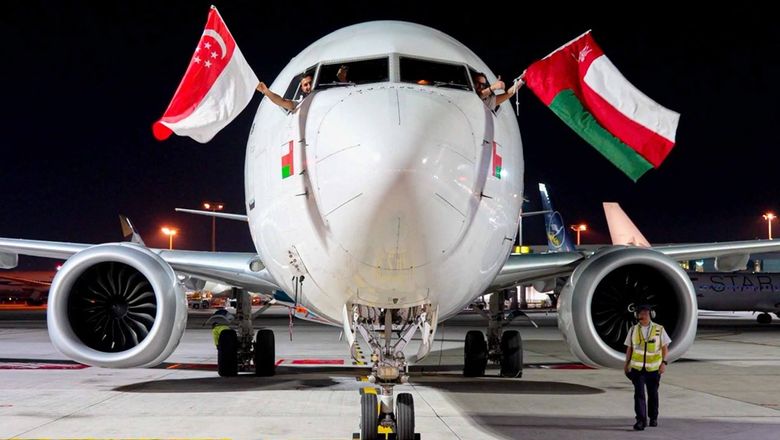 Oman Air celebrated its inaugural Muscat to Singapore flight on 2 July 2026.