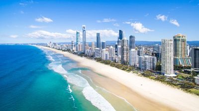 Queensland is the big winner from Australia’s half-price air ticket promotion. Pictured: Surfers Paradise, Gold Coast