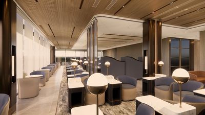 The new SilverKris lounge is 30% larger than the current lounge at Melbourne airport.
