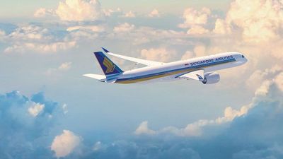 Singapore Airlines' Airbus A350-900 aircraft has 42 seats in business class and 24 in premium economy.
