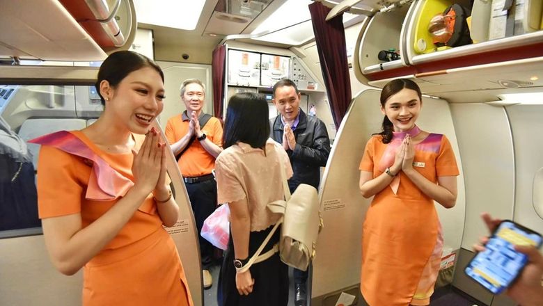 Thai Smile bid farewell to passengers on its final flight as the airline is merged with national carrier, Thai Airways, effective January 2024.