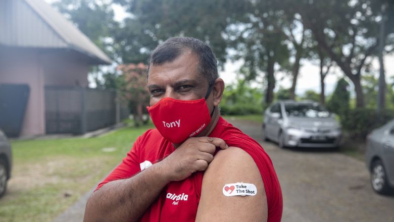 Freshly vaccinated AirAsia group CEO Tony Fernandes offers a jab of hope to the airline industry.