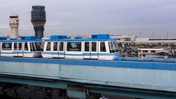 Skytrain operations within the airside will not be affected.