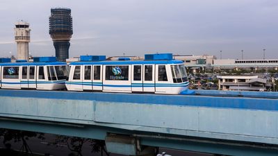 Skytrain operations within the airside will not be affected.