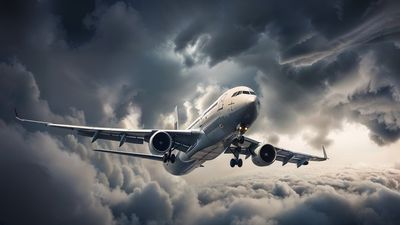 Long-range routes with highest average turbulence are led by three routes from Tokyo.