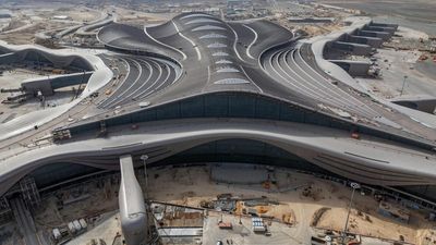 Spanning over 742,000sqm, Abu Dhabi International Airport's Terminal A will be able to welcome 45 million passengers every year.