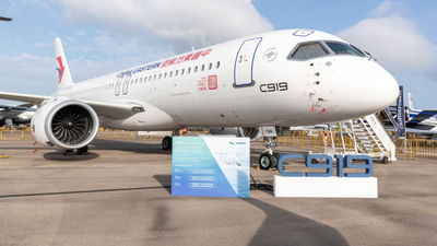 China's C919 made its international debut at Singapore Airshow 2024.