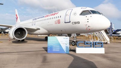 China's C919 made its international debut at Singapore Airshow 2024.