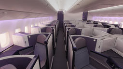 The carrier reveals its next-generation business premier suites.
