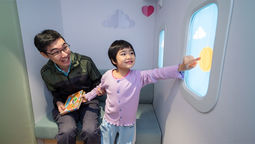 The Sensory Corner can accommodate up to 12 users at a time  and is available free of charge.