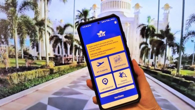 The mobile app is developed by the International Air Transport Association and currently being trialled by over 50 airlines.