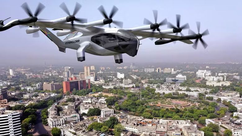 A simulated flight of an Archer Midnight air taxi.