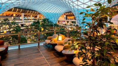 The Garden serves as an extension to the Al Mourjan Business Lounge - South, exclusively available to Qatar Airways First and Business Class passengers.