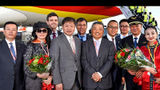 All smiles as Tianjin Airlines celebrates its inaugural flight All smiles as Tianjin Airlines celebrates its inaugural flight