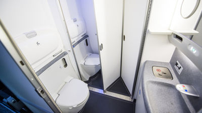Flight EZY8054 faces delays, culminating in passenger's restroom mishap, causing a night at the airport and a unique travel tale.