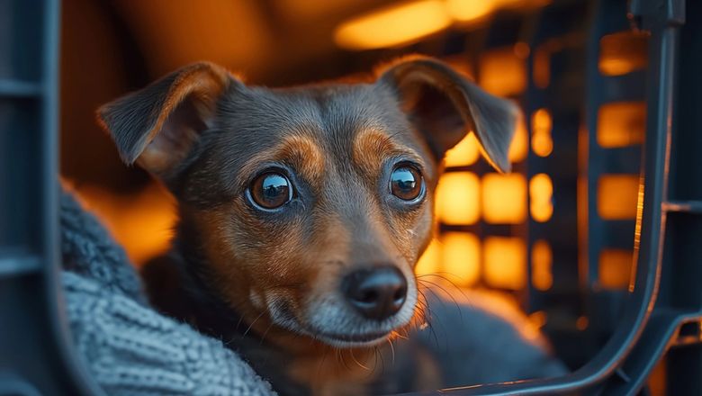 Paris Charles de Gaulle airport closed two runways, deployed drones, launched search parties, and put up posters to help find the missing pup.