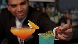 Papaya Reign and Silver Protocol, Verandah Pool Bar & Grill’s limited-edition race-season cocktails, available throughout October 2026.