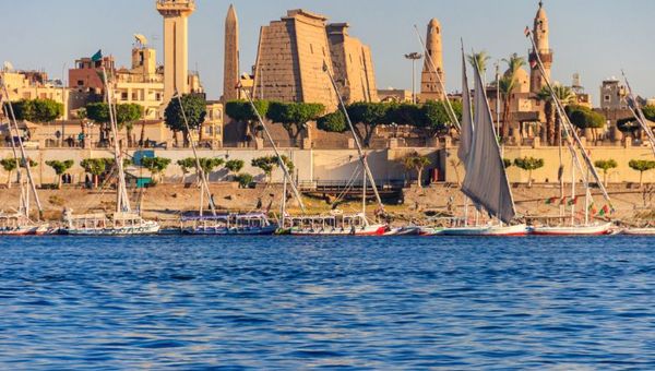 Luxor, a city in upper Egypt on the east bank of the Nile River, is described as an "open-air museum. Credit: Getty Images/OlyaSolodenko Luxor, a city in upper Egypt on the east bank of the Nile River, is described as an "open-air museum. Credit: Getty Images/OlyaSolodenko