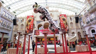 Yi Wei Athletic Association from Singapore won the Male Lion Dance Championship.