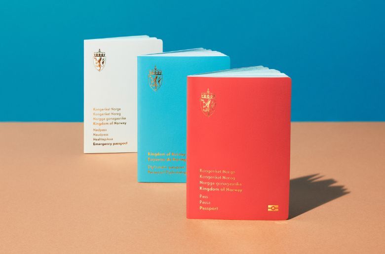 Norway's new passports embrace a minimalist look.